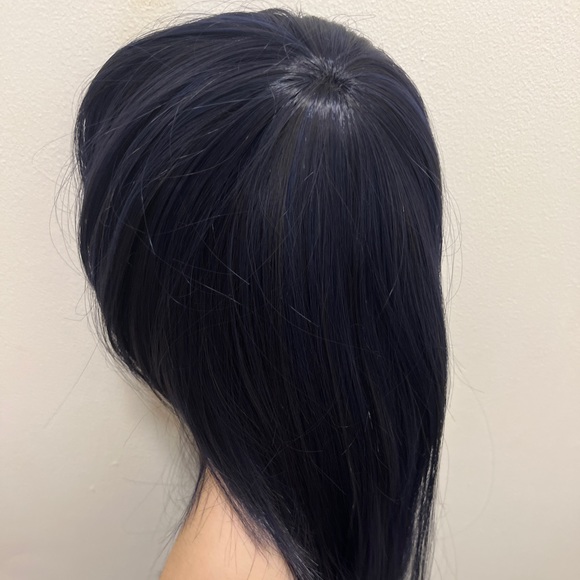 Black Blue wig - Picture 3 of 5